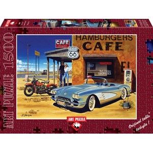 Art Puzzle (4642) - "Arizona Cafe" - 1500 pieces puzzle