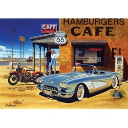 Art Puzzle (4642) - "Arizona Cafe" - 1500 pieces puzzle