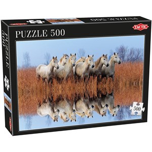 Tactic (53340) - "Horses" - 500 pieces puzzle