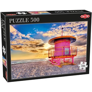 Tactic (53559) - "Miami" - 500 pieces puzzle