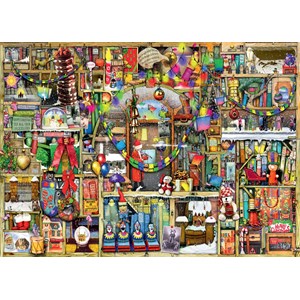 Ravensburger (19468) - Colin Thompson: "The Christmas Cupboard" - 1000 pieces puzzle