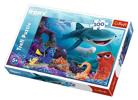 Trefl (16294) - "Nemo & Dory" - 100 pieces puzzle