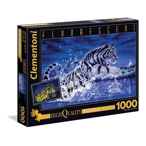 Clementoni (39354) - "Tiger" - 1000 pieces puzzle