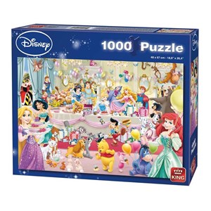 King International (05264) - "Disney, Happy Birthday" - 1000 pieces puzzle