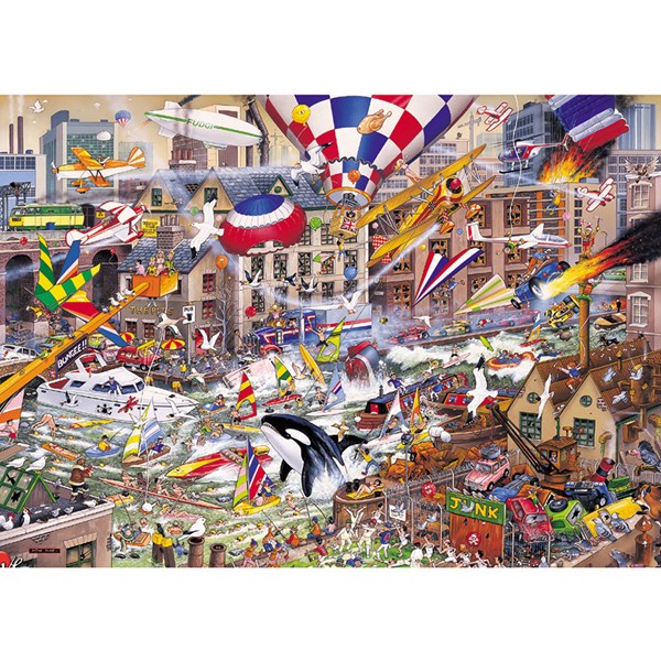 Gibsons (G787) - Mike Jupp: "I Love the Weekend" - 1000 pieces puzzle