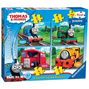 Ravensburger (07053) - "Thomas & Friends" - 2 3 4 5 pieces puzzle