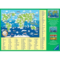 Ravensburger (07072) - "Animals of the World" - 60 pieces puzzle