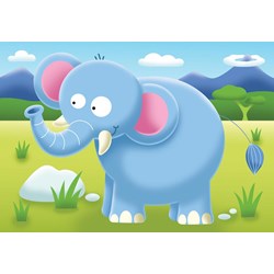 Ravensburger (07301) - "On Safari" - 2 3 4 5 pieces puzzle