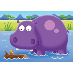 Ravensburger (07301) - "On Safari" - 2 3 4 5 pieces puzzle