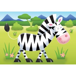 Ravensburger (07301) - "On Safari" - 2 3 4 5 pieces puzzle