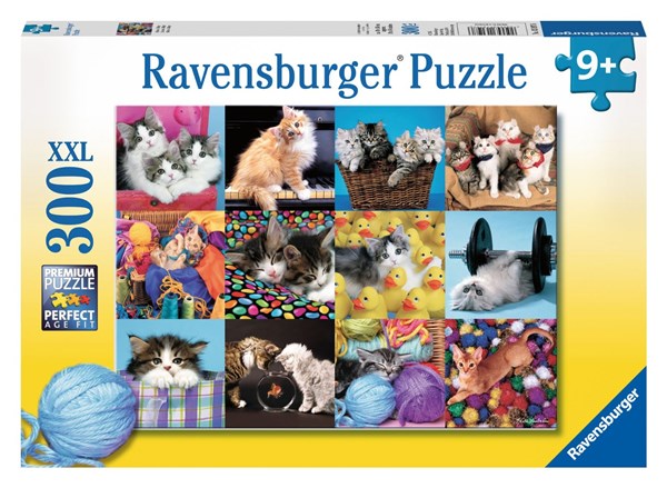 Ravensburger (13197) - "Cats Collage" - 300 pieces puzzle