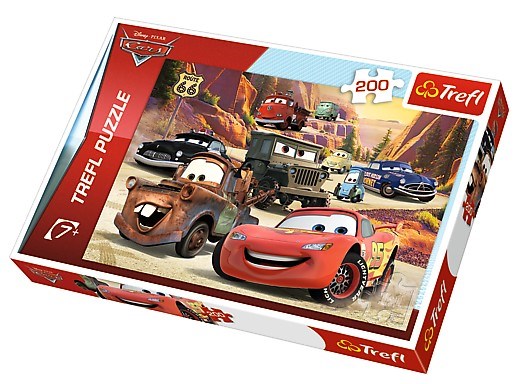 Trefl (13208) - "Cars" - 200 pieces puzzle