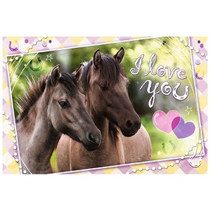 Trefl (13213) - "I Love You" - 260 pieces puzzle