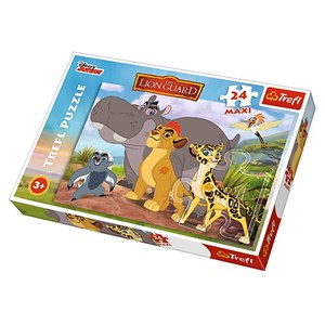 Trefl (14240) - "Disney Lion Guard" - 24 pieces puzzle