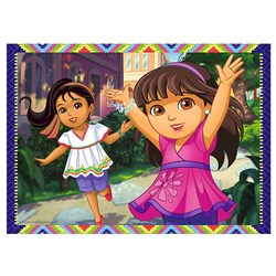Trefl (34265) - "Dora" - 35 48 54 70 pieces puzzle