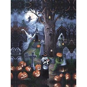 SunsOut (45402) - Susan Rios: "Halloween Night" - 300 pieces puzzle