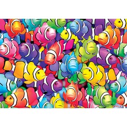 Buffalo Games (2723) - "Clown School" - 300 pieces puzzle