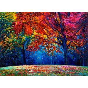 Grafika (01545) - "Autumn Forest" - 2000 pieces puzzle