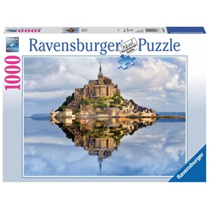 Ravensburger (19647) - "Le Mont-Saint-Michel" - 1000 pieces puzzle