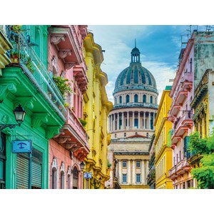 Ravensburger (16618) - "Colourful Cuba" - 2000 pieces puzzle