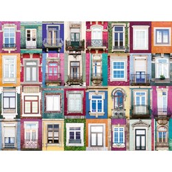 Ravensburger (16217) - "Portuguese Windows" - 1500 pieces puzzle