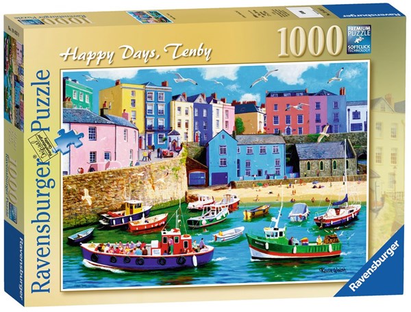 Ravensburger (19433) - Kevin Walsh: "Tenby" - 1000 pieces puzzle