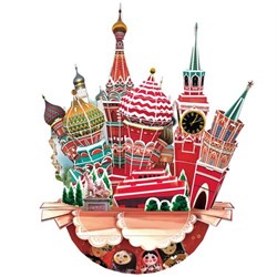 Cubic Fun (OC3206h) - "Moscow" - 68 pieces puzzle