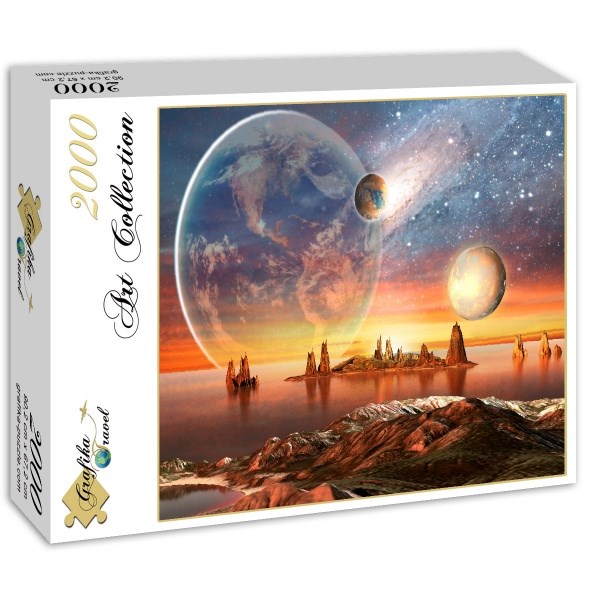 Grafika (01602) - "Somewhere Else" - 2000 pieces puzzle