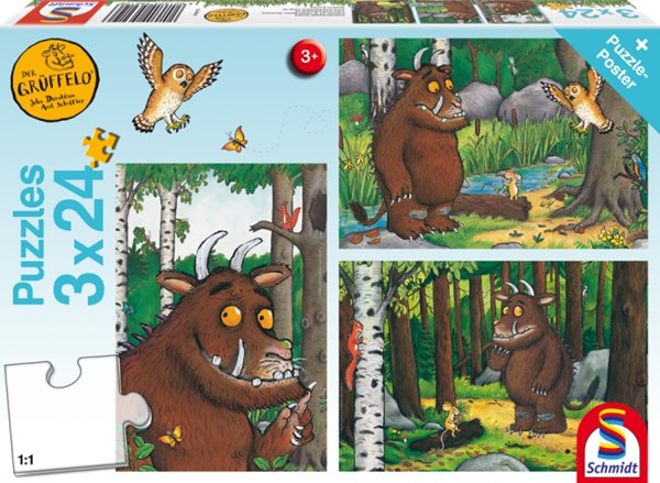 Schmidt Spiele (56210) - "My friend Grüffelo" - 1000 pieces puzzle