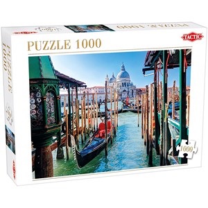 Tactic (53926) - "Grand Canal Church" - 1000 pieces puzzle