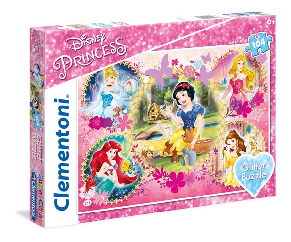 Clementoni (20134) - "Disney Princess" - 104 pieces puzzle