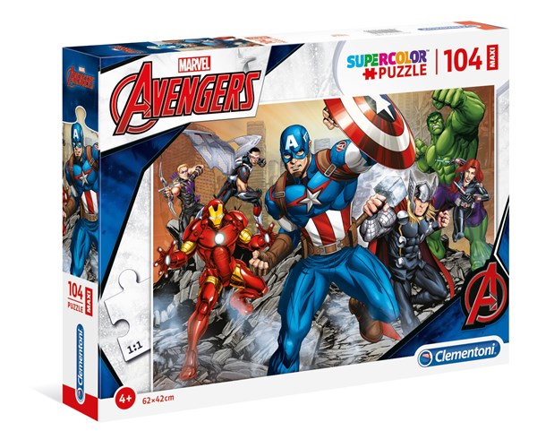Puzzle 104 pièces - The Avengers