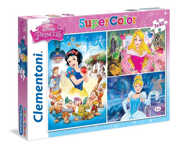 Clementoni (25211) - "Disney Princess" - 48 pieces puzzle