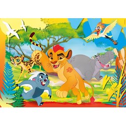 Clementoni (26584) - "The Lion Guard" - 60 pieces puzzle