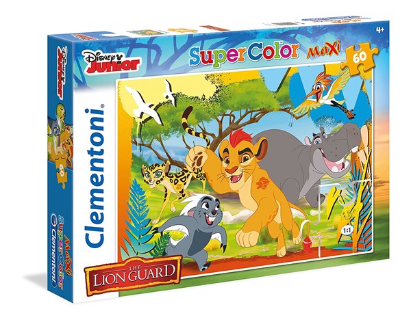 Clementoni (26584) - "The Lion Guard" - 60 pieces puzzle