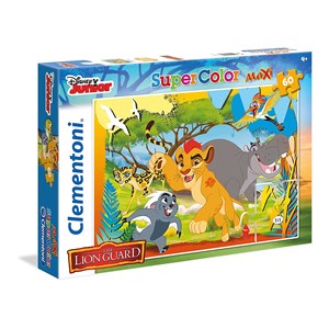 Clementoni (26584) - "The Lion Guard" - 60 pieces puzzle