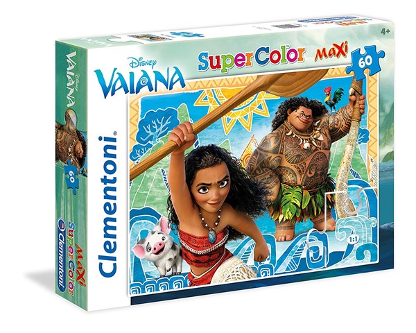Clementoni (26585) - "Vaiana" - 60 pieces puzzle