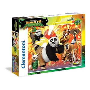 Clementoni (27959) - "Kung Fu Panda 3" - 104 pieces puzzle