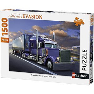 Nathan (87782) - "American Truck" - 1500 pieces puzzle