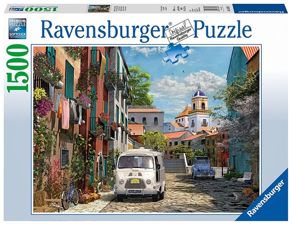 Ravensburger (16326) - Dominic Davison: "South of France Idyllic" - 1500 pieces puzzle