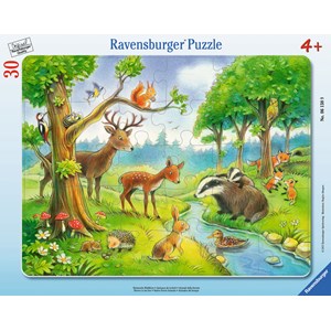 Ravensburger (06138) - "Animals" - 30 pieces puzzle