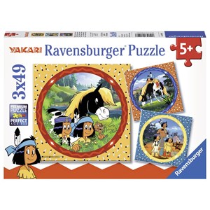 Ravensburger (08000) - "Yakari" - 49 pieces puzzle