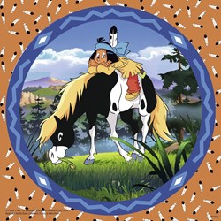 Ravensburger (08000) - "Yakari" - 49 pieces puzzle