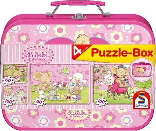 Schmidt Spiele (55598) - "Lillebi Suitcase" - 60 100 pieces puzzle