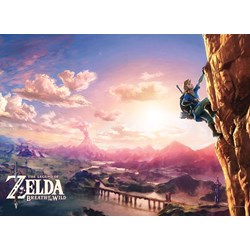 USAopoly (PZ005-502) - "The Legend of Zelda™ Breath of the Wild Scaling Hyrule" - 1000 pieces puzzle