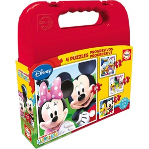 Educa (16505) - "Mickey Mouse Club House" - 12 16 20 25 pieces puzzle
