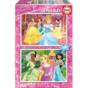 Educa (16851) - "Disney Princess" - 48 pieces puzzle