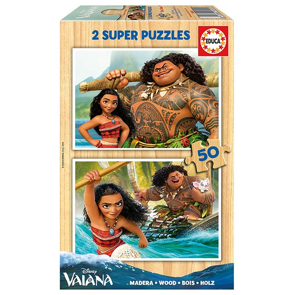 Educa (16950) - "Vaiana" - 50 pieces puzzle