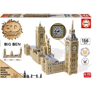 Educa (16971) - "Big Ben & Parliament" - 156 pieces puzzle