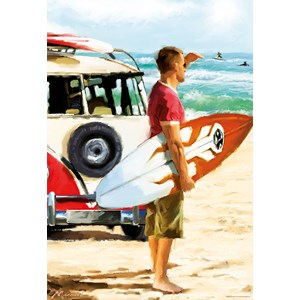 Educa (17084) - Richard Macneil: "Surfer" - 500 pieces puzzle